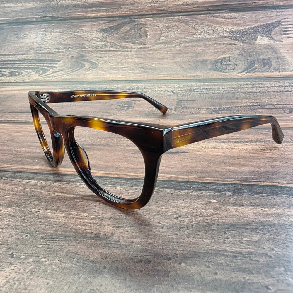Warby Parker Cliff 215 Tortoise Shell Cat Eye Eyeglass Frames 52-21-145 3415